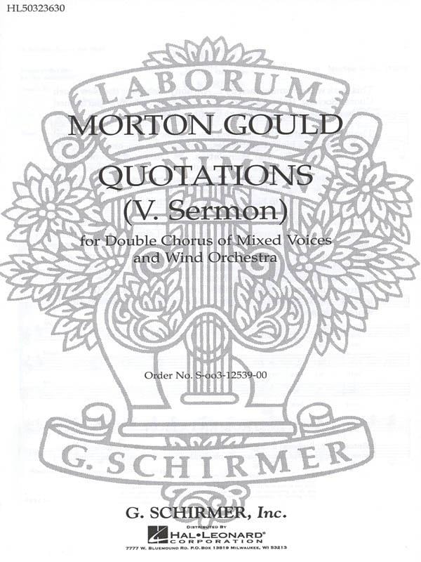 Sermon From Quotations